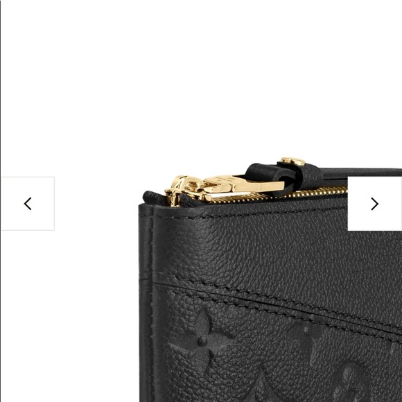 ❌SOLD❌Louis Vuitton Daily Pouch Empreinte Black - Picture 7 of 11